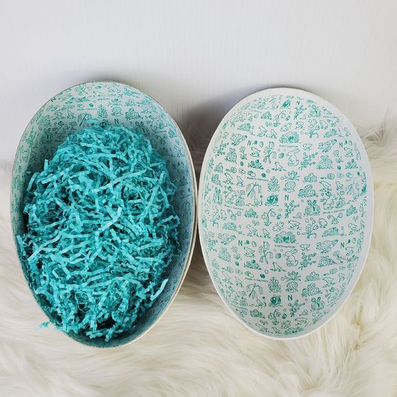 Vtg Echt Erzgebirge Germany Bunny Rabbit Gentleman Paper Mache Easter Egg 9.75" - Picture 9 of 13